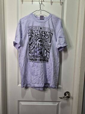 GREATFUL DEAD Comfort Colors Lavender Tee with Darker Lavender Speckle